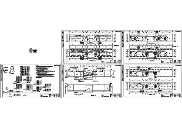 北方某四层教学楼强电施工图-图一