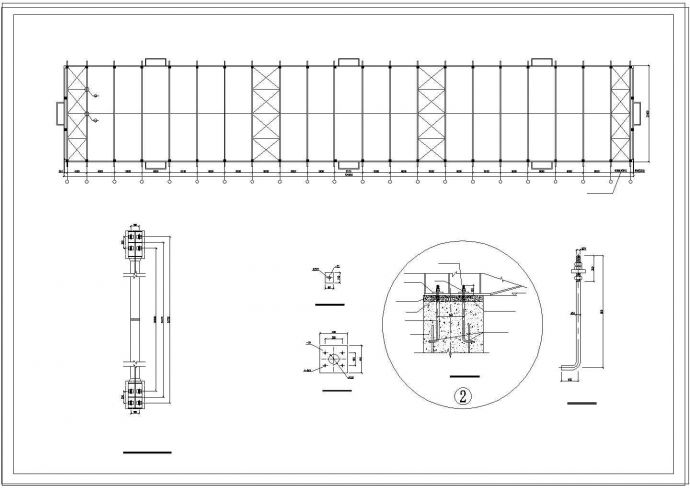 厂房设计_某厂区钢结构厂房cad全套设计施工图纸_图1
