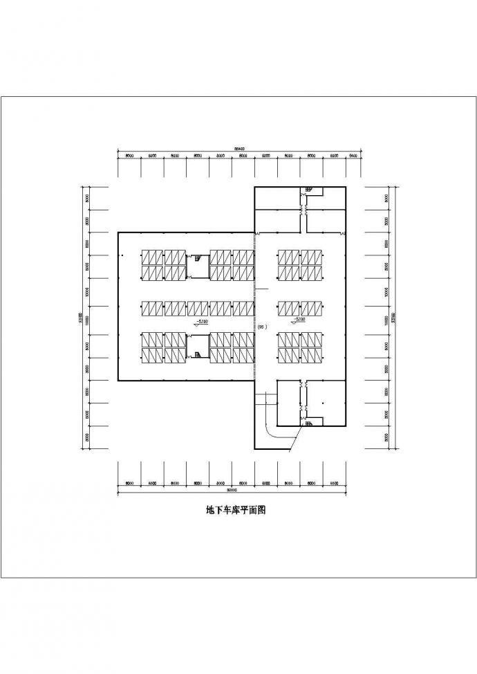 2400平米2层混合结构休闲会所平立剖面设计CAD图纸（2套方案）_图1