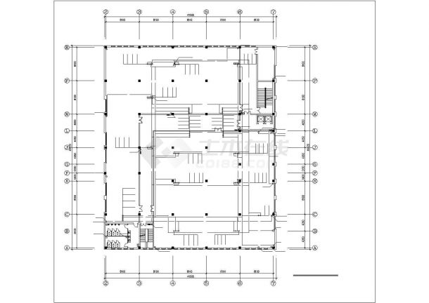 宁波市某小区16层框剪结构住宅楼全套给排水设计CAD图纸-图一