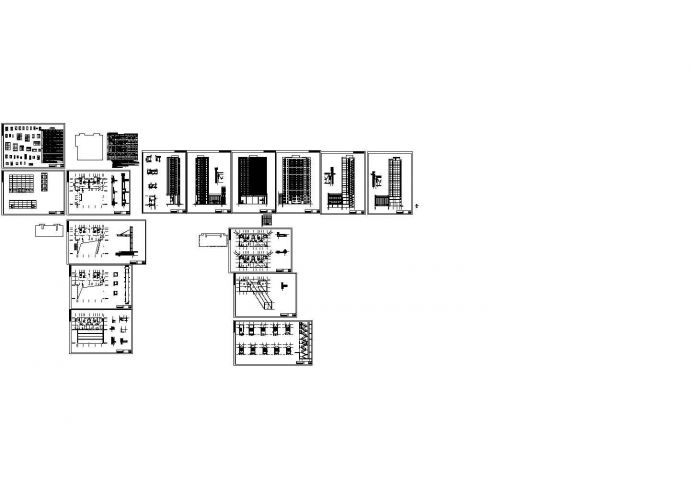 某十九层商业综合楼建筑施工图(cad)_图1