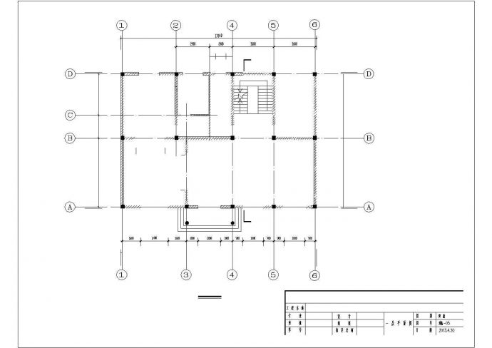 360平米3层砖混结构单体乡村别墅全套建筑设计CAD图纸_图1