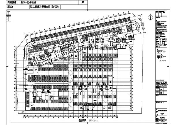 武汉中南熙悦33层高层住宅建筑方案图CAD-图一