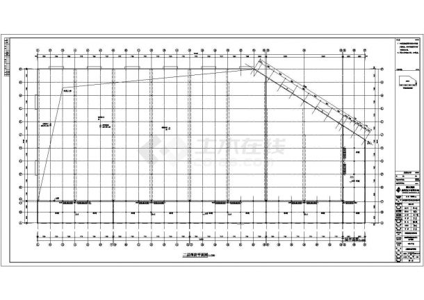 厂房设计_某厂房1、3、4号车间水施设计CAD施工图-图二