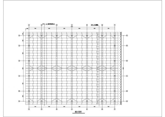 4-管桁架结构图CAD图纸设计_图1