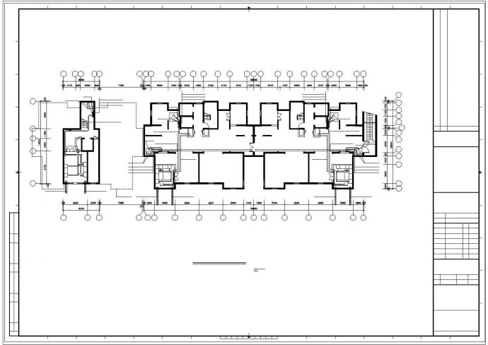 某高层住宅楼电气设计详细cad施工图纸_图1