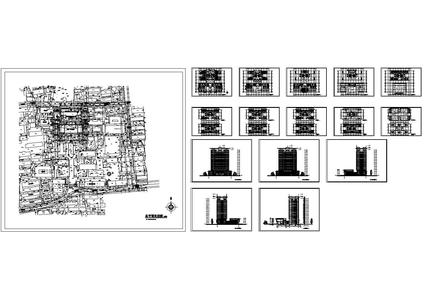 中国药大研究生实验楼建筑设计详图