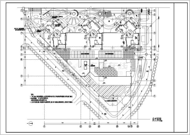 某三十三层商住楼电气施工全套CAD图纸 含电气设计说明-图一