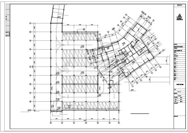 [湖南]高层框架剪力墙结构板式住宅建筑施工图-图一