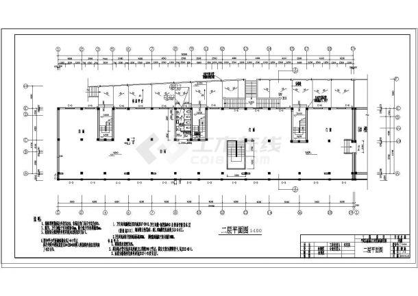 [上海]整套商住楼建筑cad设计施工图纸-图一