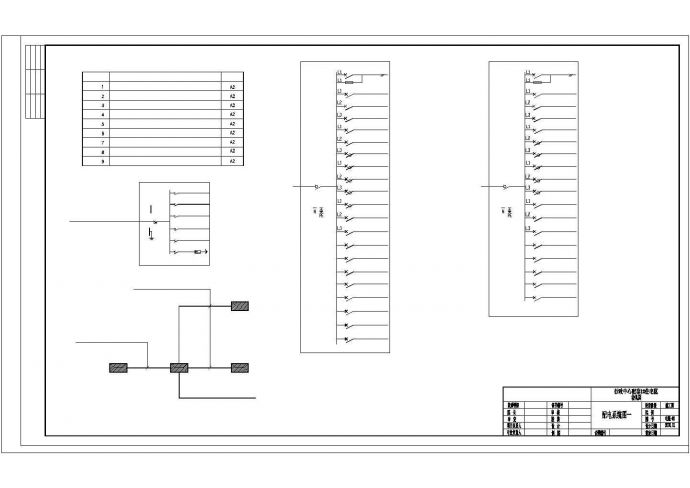 某地区幼儿园电气设计CAD平面布置参考图_图1
