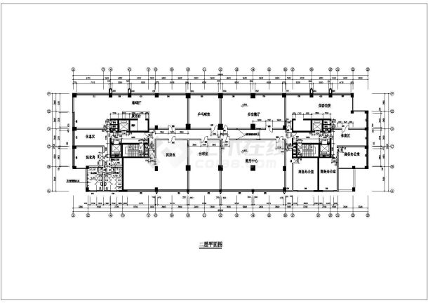某小高层住宅建筑全套方案设计施工CAD图纸-图一