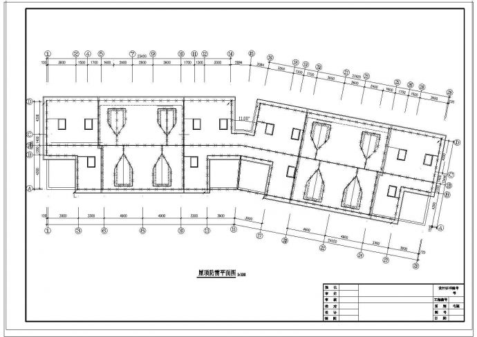 某市小区多层住宅楼电气施工设计cad图纸_图1