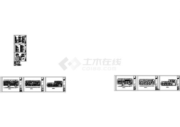 某酒店消防施工CAD图纸设计-图一