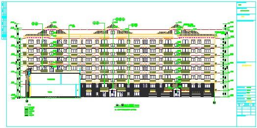 颍上新城3套6层多层住宅建筑设计施工图-图二