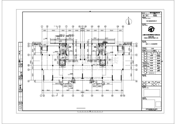 [浙江]现代风格住宅建筑施工图（2栋）-图一