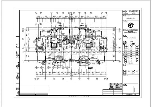 [浙江]现代风格住宅建筑施工图（2栋）-图二