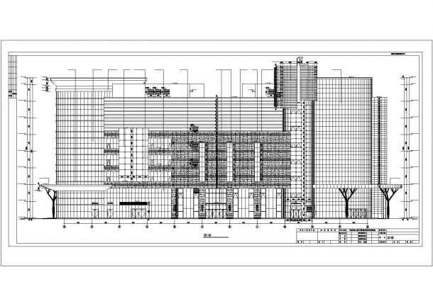 [黑龙江]高层双子塔式住宅建筑施工图（含商业影院建筑）-图二