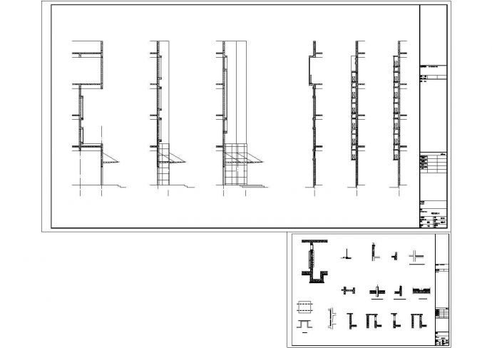 某四层大型综合性商场建筑施工图纸设计dwg_图1