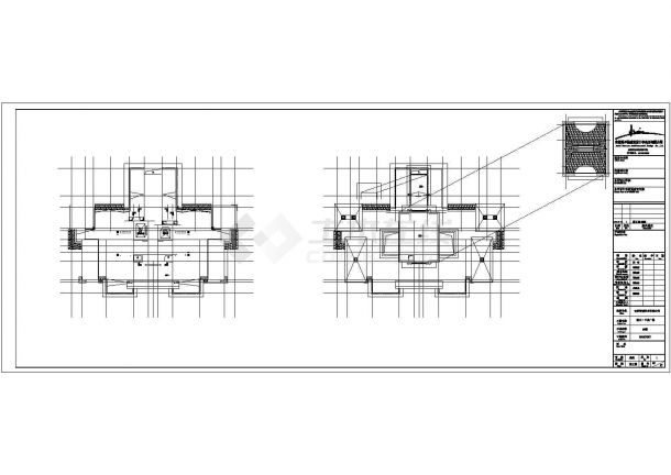 [安徽]超高层框剪结构尖顶式知名地产点式住宅楼建筑施工图-图二