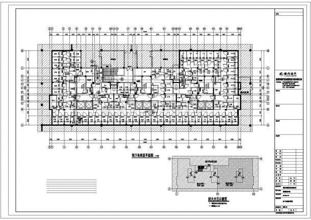 [江苏]高层框剪结构单元式住宅建筑施工图-图一