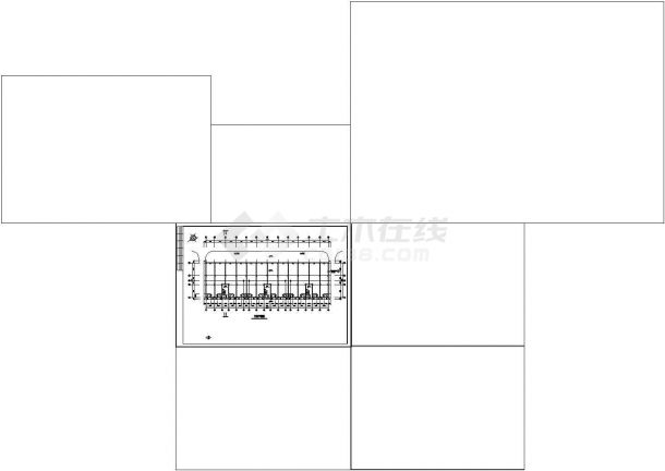 嘉乐云峰阁住宅楼建筑cad全套设计施工图-图二