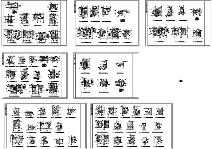 [广东]某地综合性商场空调通风排烟系统设计cad施工图（系统图多）_图1