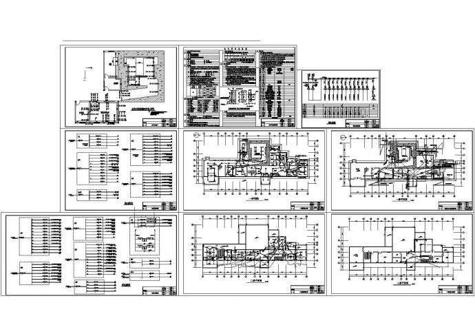 2层医院机房综合楼全套电气设计施工图_图1