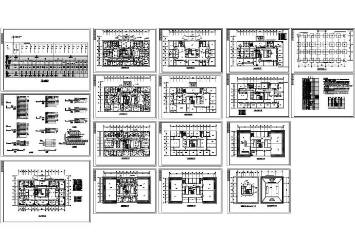 4层医院影像楼全套电气设计施工图_图1