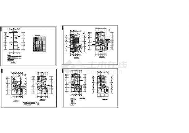 2层省级医院影像中心全套电气设计施工图-图一