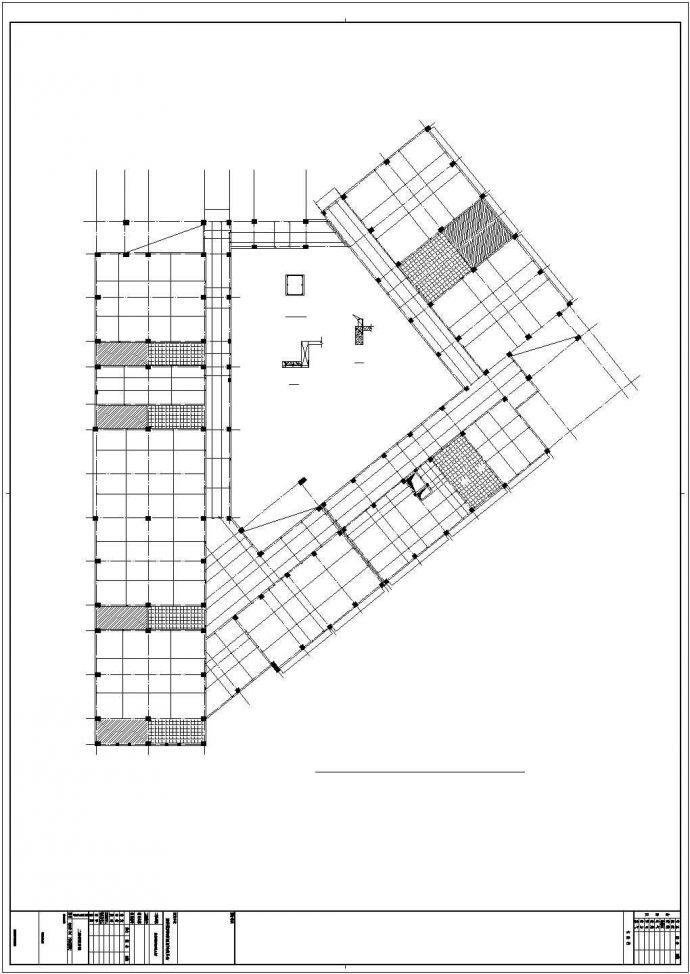 杭州某三层幼儿园建筑与结构设计施工图_图1