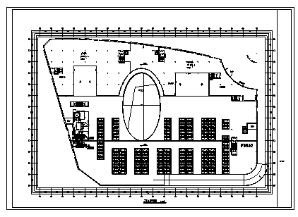 空调系统设计_某三层带地下二层商场的空调系统设计cad图纸-图一