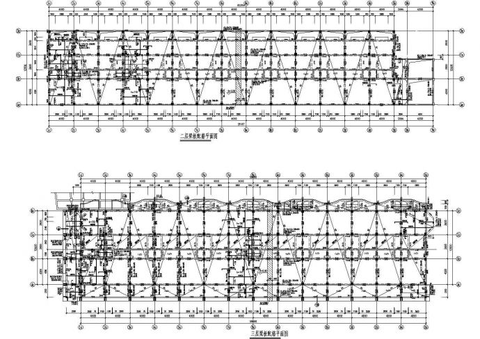 某工程第二、三层梁板结构施工节点构造详图_图1