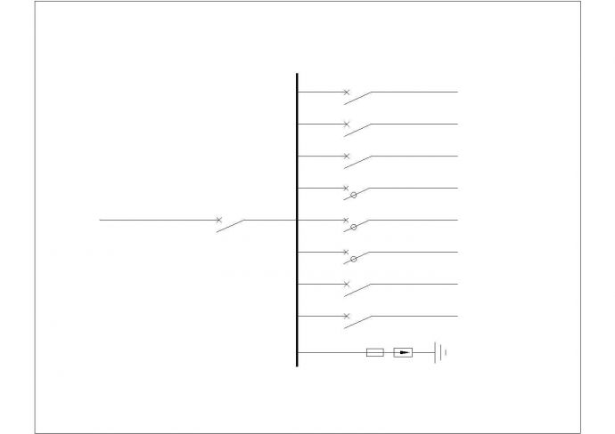 [山东]幼儿园电气设计施工图纸（2017年设计）_图1