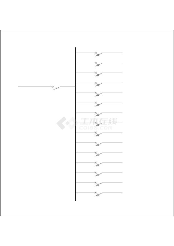 [山东]幼儿园电气设计施工图纸（2017年设计）-图二