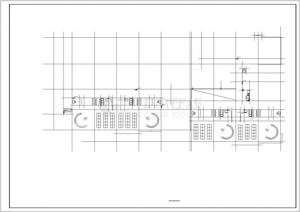 嘉峪关某三层幼儿园（面积4860.25平方米）建筑设计cad全套施工图（含设计说明）-图一