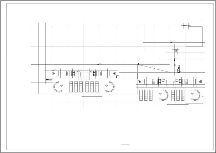嘉峪关某三层幼儿园（面积4860.25平方米）建筑设计cad全套施工图（含设计说明）_图1