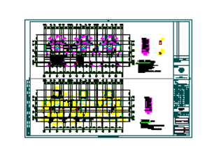 2020建筑消防火新规后户型图设计cad（ 一梯两户三单元-两房两厅一卫- 梯北侧。一字型。11F 底部带架空层）-图一