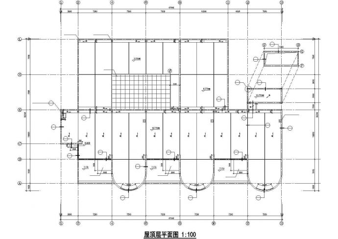 9班3层3006平米幼儿园建筑施工图_图1