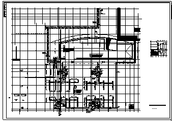 某市六层带地下一层商业楼空调通风及排烟系统设计cad图纸-图一
