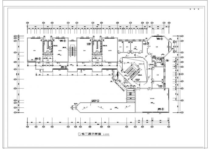 6班3层幼儿园建筑设计施工图_图1