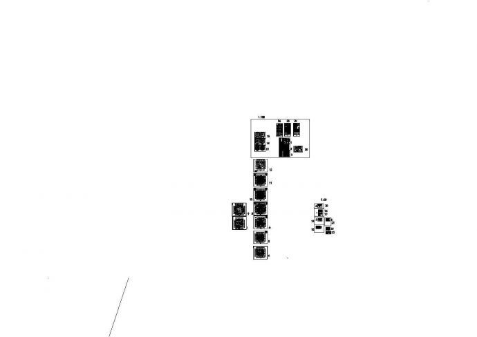 [内蒙古]高层综合楼全套空调采暖通风排烟系统设计cad施工图（商业 热水风幕 电热风幕）_图1