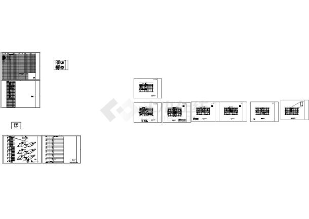 [青海]超高层综合建筑群采暖通风系统cad施工图（建筑形式多 锅炉房热力系统）-图一