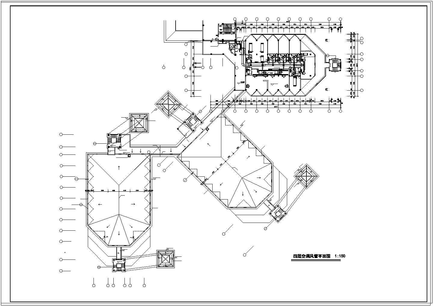 某星级酒店建筑通风设计cad施工图纸