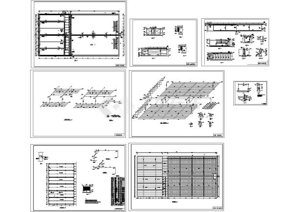 某市制革废水水解池及池施工图-图一