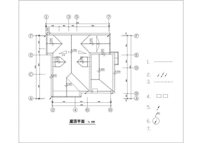 广州某村镇某3层框混结构乡村别墅电气系统设计CAD图纸_图1