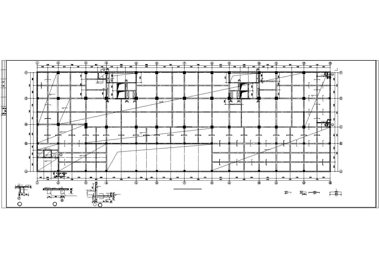 某别墅cad全套建筑结构施工工程设计图