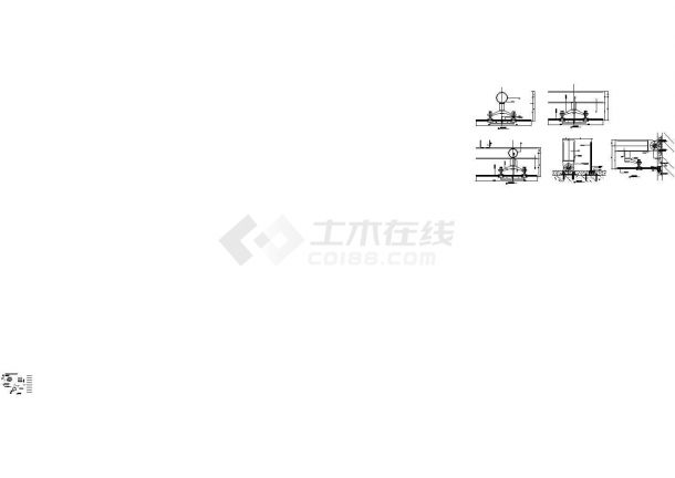 点式标准节点CAD施工图设计-图一