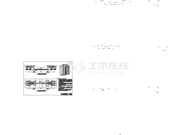 预制混凝土圆管竖井式倒虹吸设计图-图一