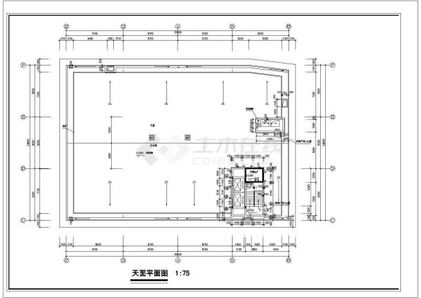 某市中心华丽酒店建筑cad大样详图-图一